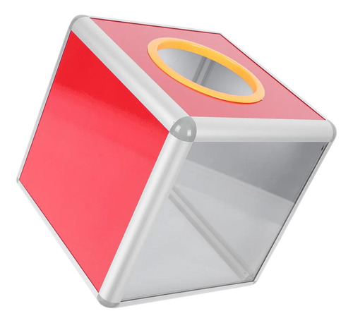 Estojo De Rifa Da Sorte Transparente De Um Lado, 25 Cm
