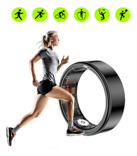 Smart Ring Health Tracker Anillo Inteligente Para Hombre