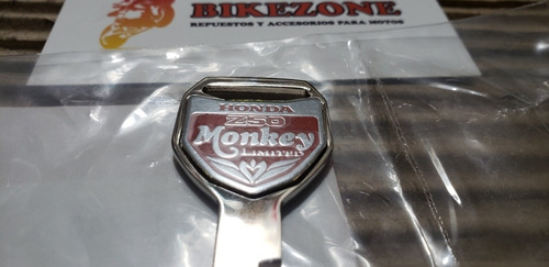 Llave Virgen Tambor Arranque Original Honda Z50 Monkey Roja