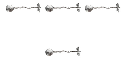 3 X 4 Piezas Cucharas De Libélula, Cucharas De Postre,