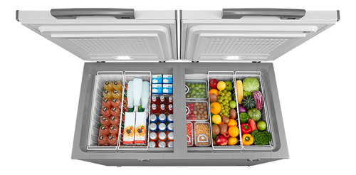 Congelador Midea Triple Cooling System Blanco 15 Pies Cúbicos