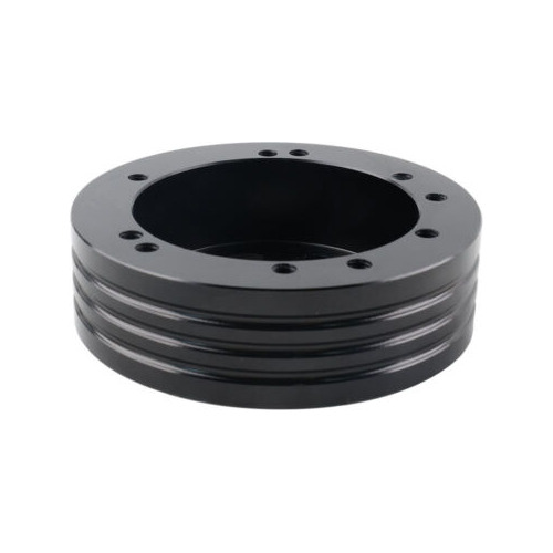 Black Steering Wheel Hub Adapter 5&6 Hole For Chevy Flam Uux