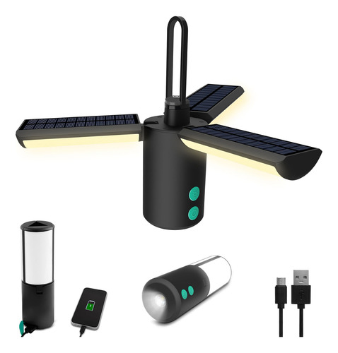 Linterna Recargable De 8000 Mah Para Campamento