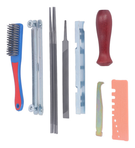 Afilador De Motosierra, 11 Unidades, Afilador De Dientes Par