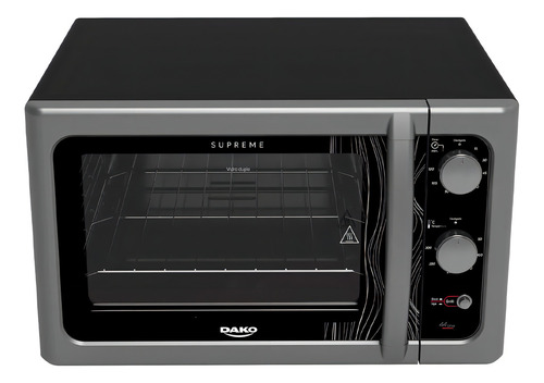 Forno de Bancada Elétrico Titanium com Grill Dourador Dako Supreme 44 Litros
