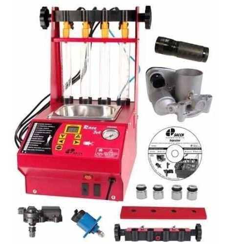 Máquina De Limpar E Testar Bicos Injetor Álcool E Gasolina