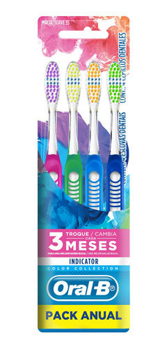 Cepillo Dental Oral B Indicator Colors 4u