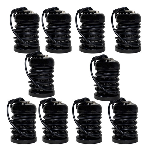 10 Arrays Ion Detox Para Pies Spa Súper Precio Color Negro