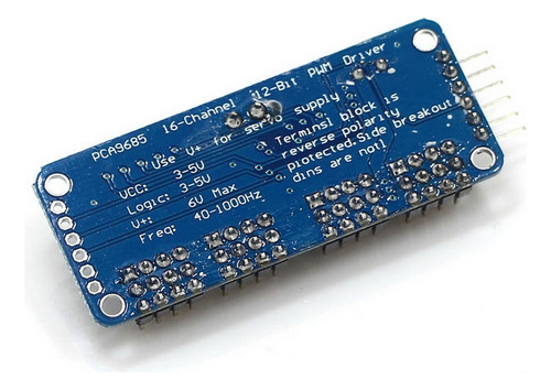 Controlador De Servomotor Pwm De 16 Canales Diy Para Arduino