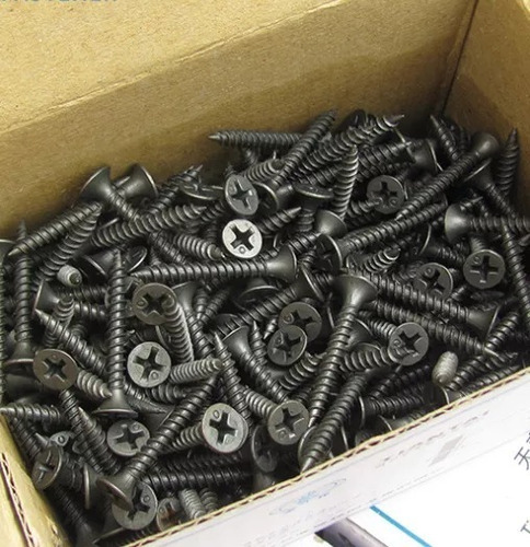 Tornillo Para Tablaroca Cuerda Fina 6x1 Pulg Caja 10,000 Pz