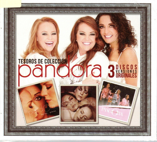 Pandora Tesoros De Coleccion Box 3 Discos Cd