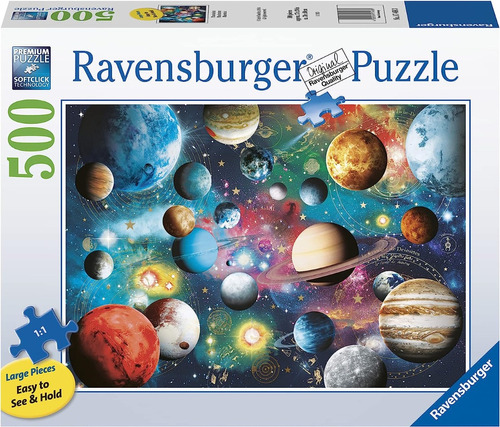 Rompecabezas Ravensburger 500 Piezas Sistema Planetario