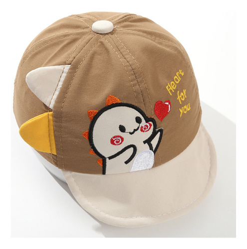 Gorro Para Bebé De 6 A 18 Meses, Lindo Dinosaurio De Dibujos