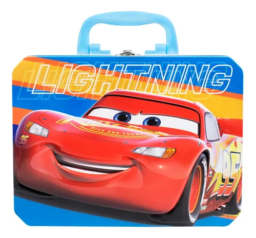 Lonchera Para Ni os Escolar Met lica Disney Cars