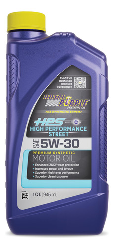 Aceite Sintético Hps 5w-30 Tecnología Synerlec 1l Caja 6 Uni