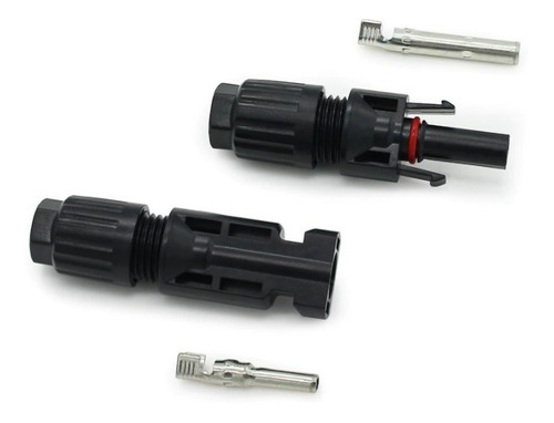 Conector Mc4 Para Cabo De Painel Solar 2,5 A 6mm - 3 Pares