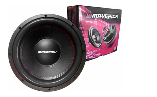 Subwoofer Maverick 12 Pulgadas 800w Doble Bobina S12000