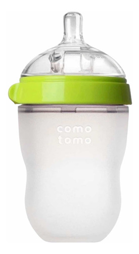 Mamadera Como Tomo 250 Ml Verde- Desde 3 Meses