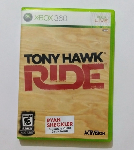 Tony Hawk Ride Para Xbox 360 Usado