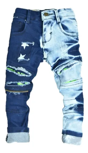 Pantalon roto niño sale