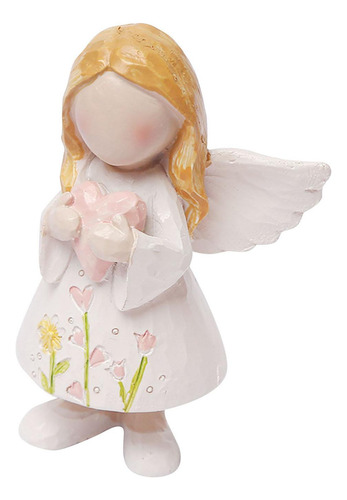 2 Estatua De Ángel Para Niña, Decoración Con, Artesanía