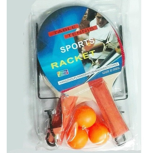 Imagen 2 de 2 de Set Raquetas, Maya, Pelotas Ping Pong Tenis Mesa