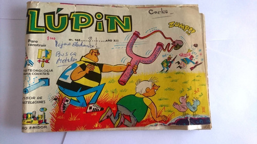 Antigua Revista Lupin Número 142, Año 1977