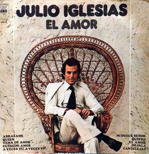 Julio Iglesias                          El Amor       ( Lp )