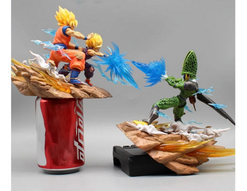 Figura Goku Vs Cell - Dragon Ball - Bootleg (Usado)