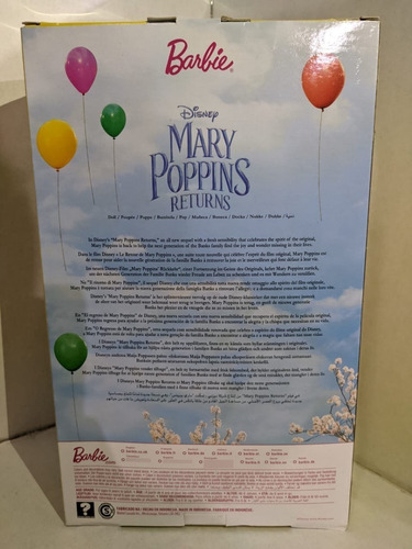 Muñeca Barbie. El Regreso De Mary Poppins (Usado)