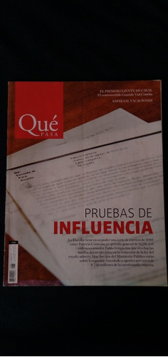 Revista Qué Pasa N° 2338 29 De Enero Del 2016. J