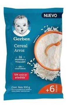 Cereal Gerber Para Bebé Etapa 1 Arroz 300 Gr