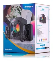 Comprar Parlante Micronis Avanty 2.1 Bluetooth Fm. Usb 80w Color Negro