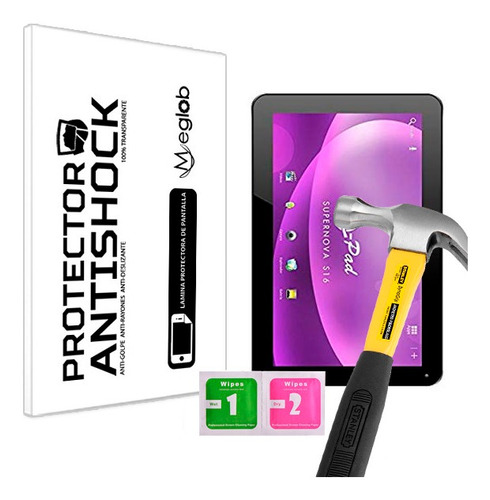 Protector De Pantalla Anti-shock Leotec L-pad Supernova S16