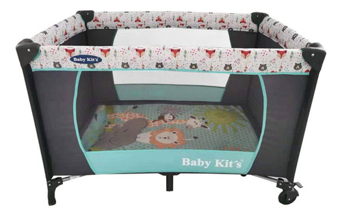 Corral De Bebe Plegable Party Celeste