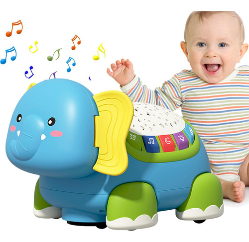 S Juguetes Musicales Para Gatear Con Elefante Juguete Para