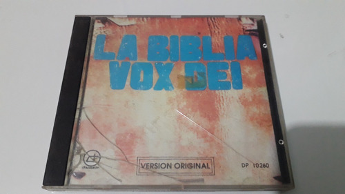 Vox Dei La Biblia Cd Original 1993