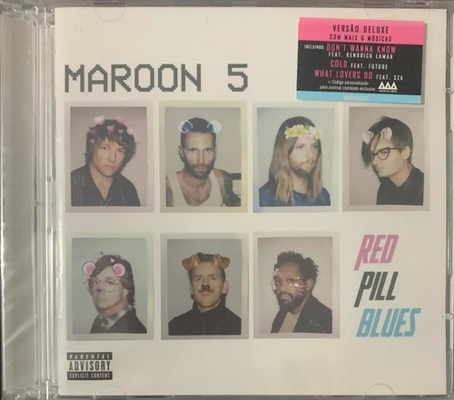 Cd Maroon 5 Red Pill Blues(duplo)100% Original, Promoção