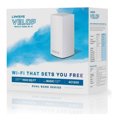 Access Point Wifi Mesh Linksys Velop Whw0101 Ac1200 1pk
