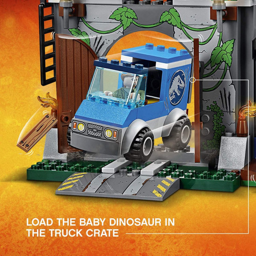 Lego Juniors/4+ Jurassic World T. Rex Breakout 10758 150 Pza