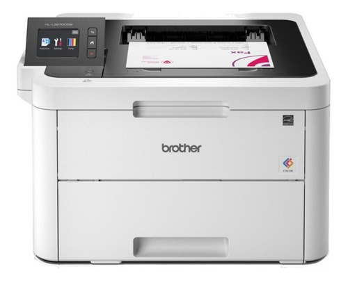 Imagen 1 de 3 de Impresora a color simple función Brother HL-L3270CDW con wifi blanca 220V - 240V