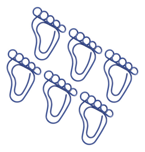 Clips Pequeños Con Forma De Pie, 100 Unidades, Antideslizant