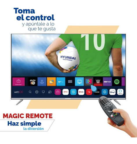 Smart Tv Hyundai Electronics 58 Hyled5808w4km 4k Uhd