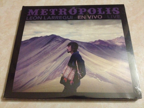 Leon Larregui Metropolis En Vivo Live Cd + Dvd Zoe