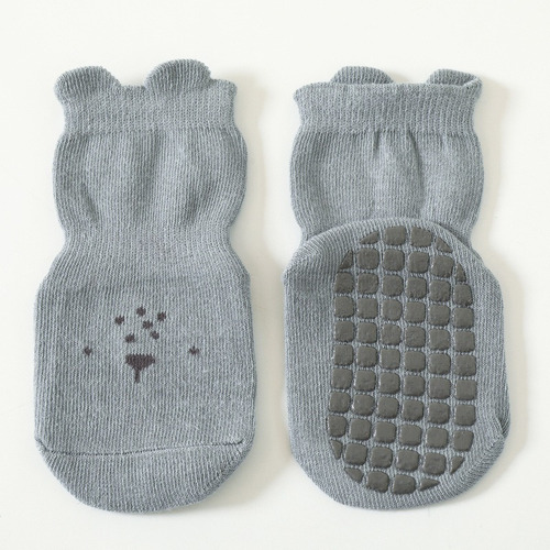 Calcetines Antiderrapantes Para Bebe Niños 5 Pares Algodón