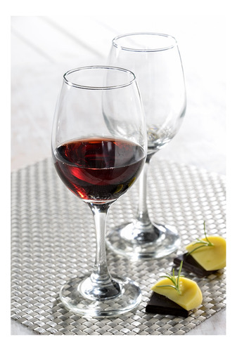 Imagen 2 de 7 de Copa Rioja Vino Tinto De 300 Ml De Cristar P54141
