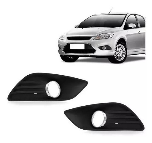 Par Moldura Farol De Milha Focus 2009 2010 2011 2012 2013