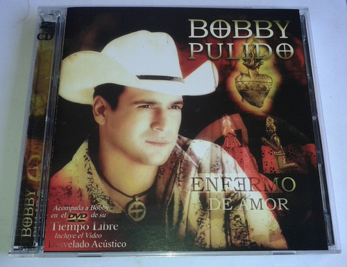 Bobby Pulido Enfermo De Amor Ed Especial Cd/ Dvd Made In Usa