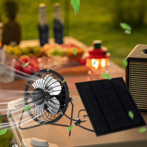 A Ventilador De Escape Alimentado Por Panel R For