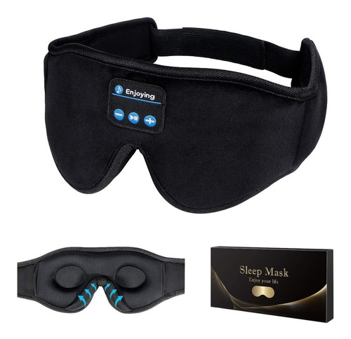 Audífonos Para Dormir Tipo Máscara 3d Bluetooth Inalámbricos